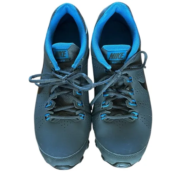 Nike Reax Tr Men's Black and Blue Training Shoes