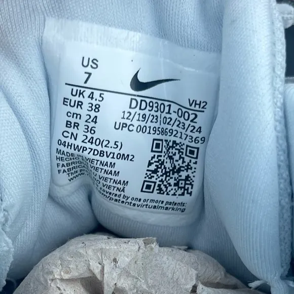 Nike Renew in-Season T TR 12 running shoes size 7 women