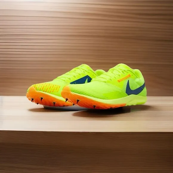 Nike Rival XC 6 Cross Country Spikes Volt Color  Mens Size 10 DX7999-701