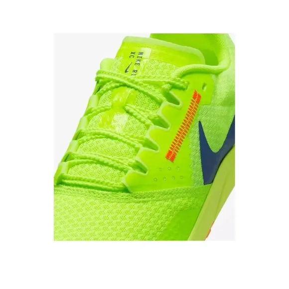 Nike Rival XC 6 Cross Country Spikes Volt Color  Mens Size 10 DX7999-701