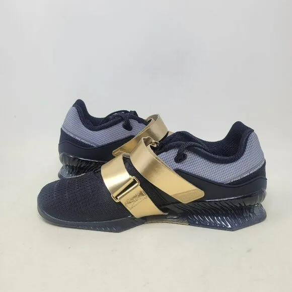 Nike Romaleos 4 Weightlifting Gym Shoes Black Gold CD3463-001 Men's Size 9.5