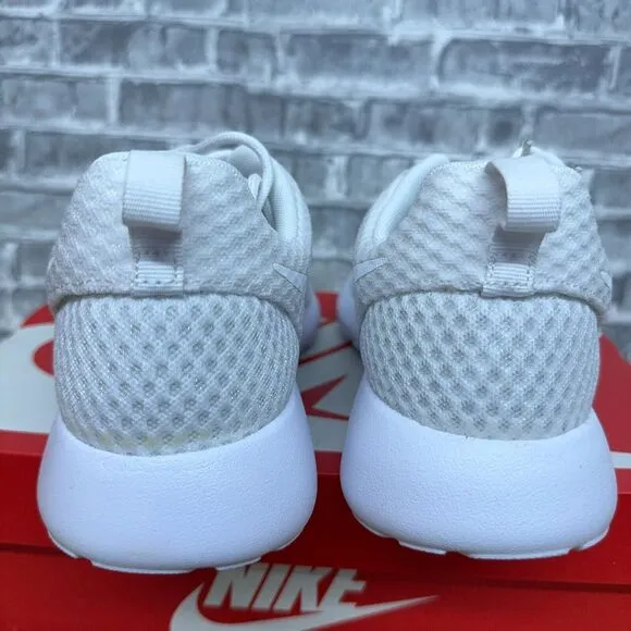 Nike Roshe One‎ BR Breeze White Running Shoes 718552-110 Mens Size 8 NWD