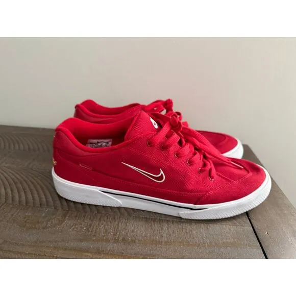 Nike SB GTS QS x Supreme Gym Red  Sneaker Shoes Size 12 Men Rare Collab Athletic