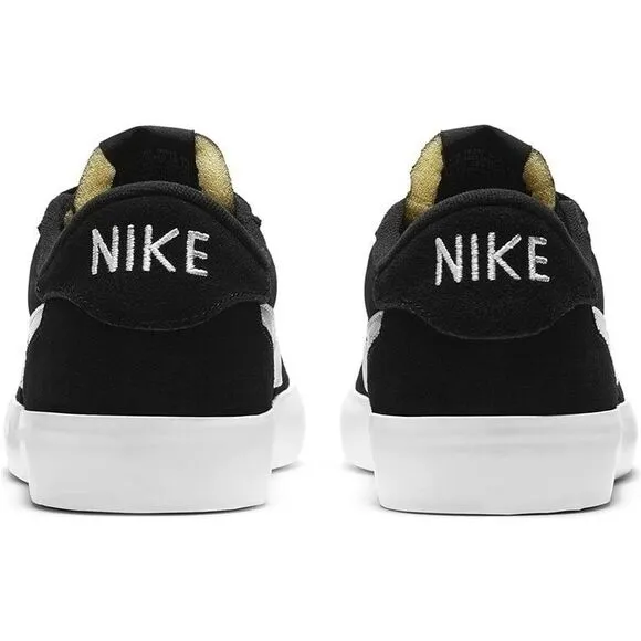 Nike SB Heritage Vulc Black &amp; White Skate Shoes size 11 Men’s