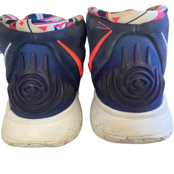 Nike Shoes Mens Kyrie 6 USA Midnight Navy Blue BQ4630-402  Sneakers Size 9