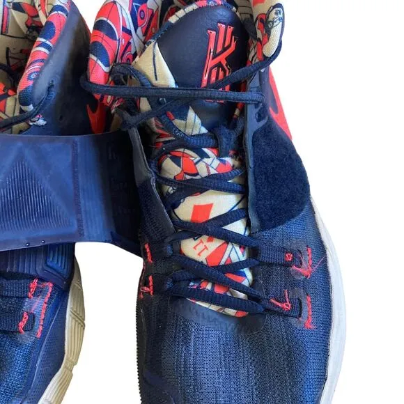 Nike Shoes Mens Kyrie 6 USA Midnight Navy Blue BQ4630-402  Sneakers Size 9