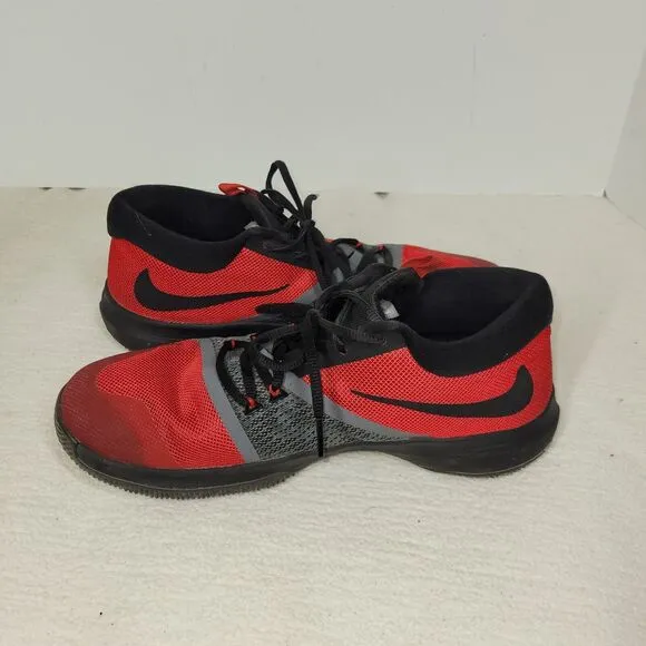 Nike Shoes Mens Size 9.5 Red Black Assertion Athletic Gym Basketball 917505-600