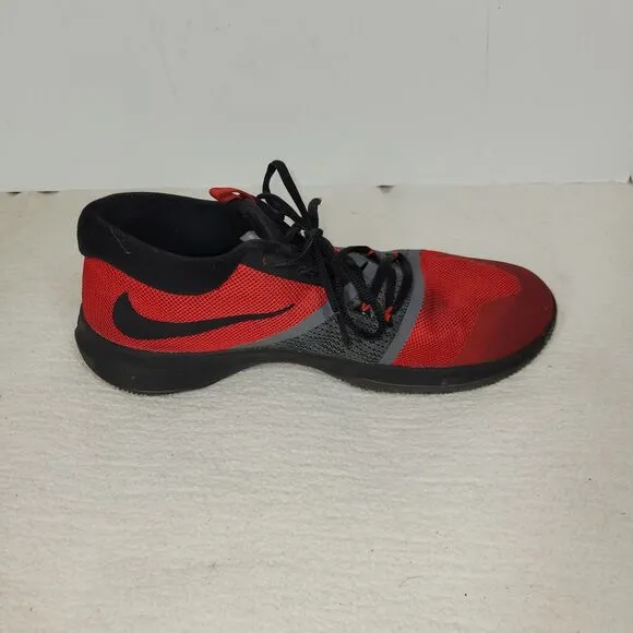 Nike Shoes Mens Size 9.5 Red Black Assertion Athletic Gym Basketball 917505-600