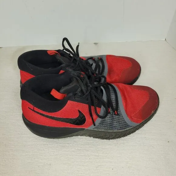 Nike Shoes Mens Size 9.5 Red Black Assertion Athletic Gym Basketball 917505-600