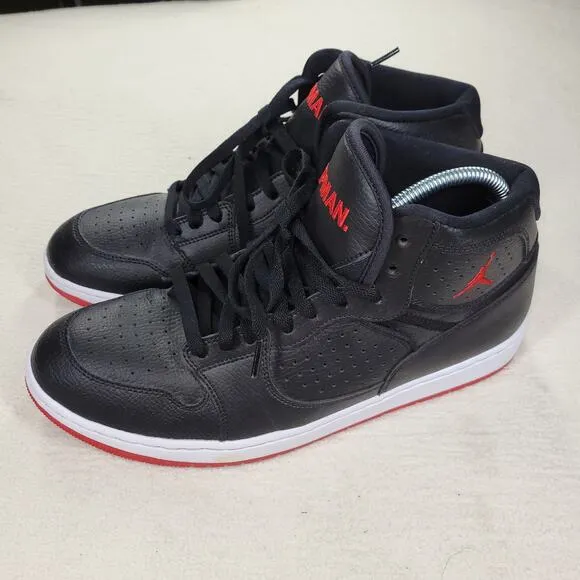 Nike Shoes Mens Sz 11.5 Black Air Jordan Access Gym Bred Sneakers AR3762-001