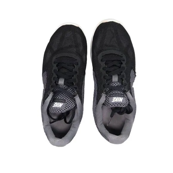 Nike Shoes Womens 7 Athletic Trainers Revolution 3 Running Gym Black Grey Active
