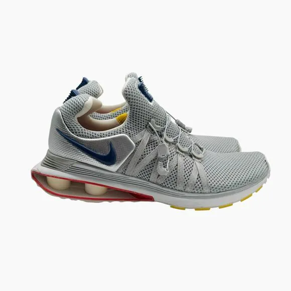 Nike SHOX Gravity Running Shoes in Metallic Silver Men’s Size 12
