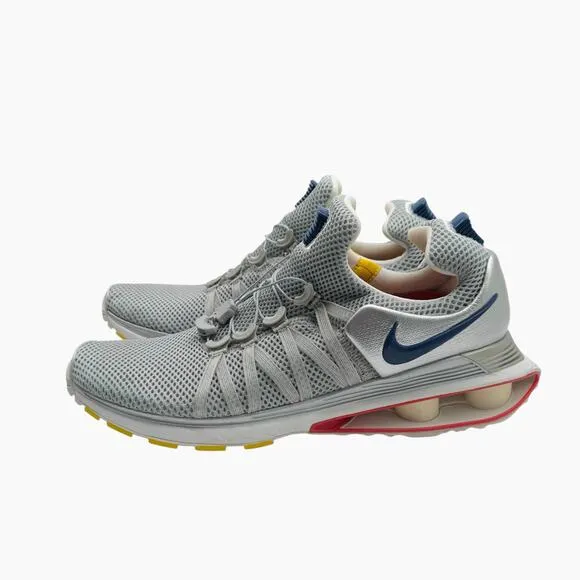 Nike SHOX Gravity Running Shoes in Metallic Silver Men’s Size 12