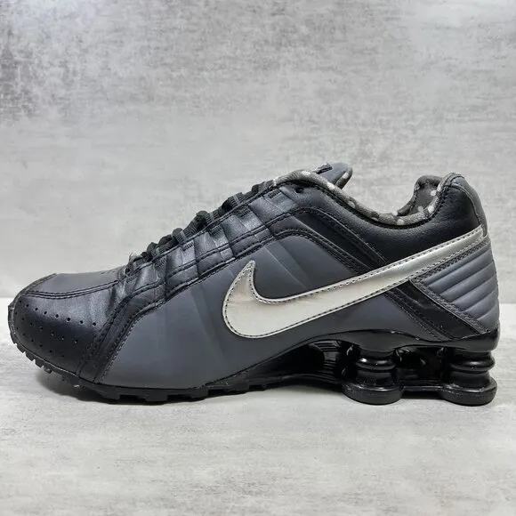 Nike Shox Junior Running Shoes - Women's Size 7 - Black Gray