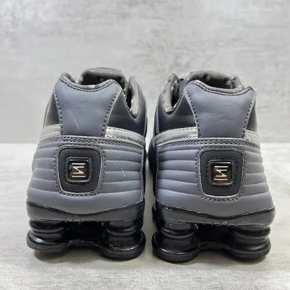 Nike Shox Junior Running Shoes - Women's Size 7 - Black Gray