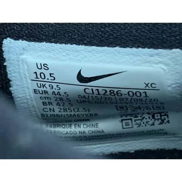 Nike Size 10.5 Kyrie 3 Mens Basketball Shoes Black/Blue Moon GUC Low 7973