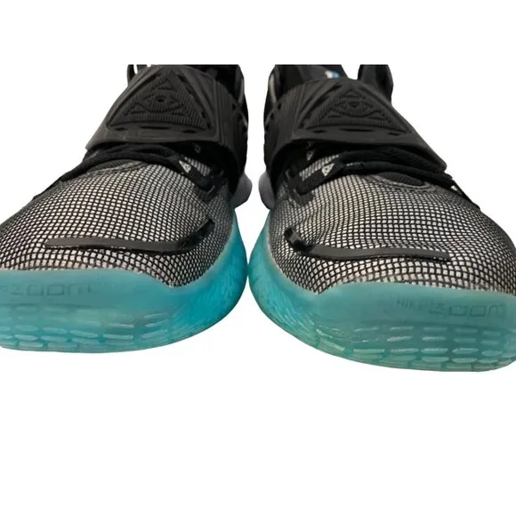 Nike Size 10.5 Kyrie 3 Mens Basketball Shoes Black/Blue Moon GUC Low 7973