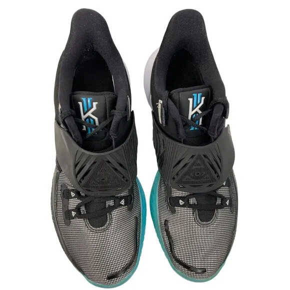 Nike Size 10.5 Kyrie 3 Mens Basketball Shoes Black/Blue Moon GUC Low 7973