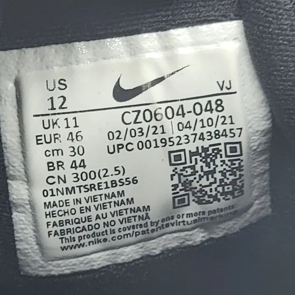 Nike Superrep Go 2 Mens 12 Black Running Athletic Shoes CZ0604-048
