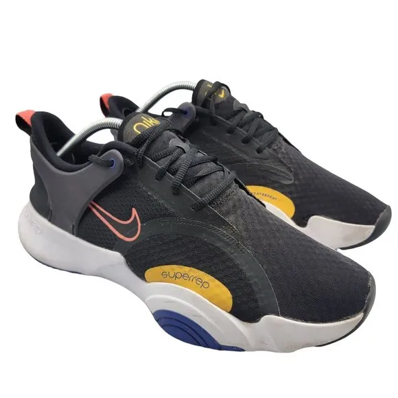 Nike Superrep Go 2 Mens 12 Black Running Athletic Shoes CZ0604-048