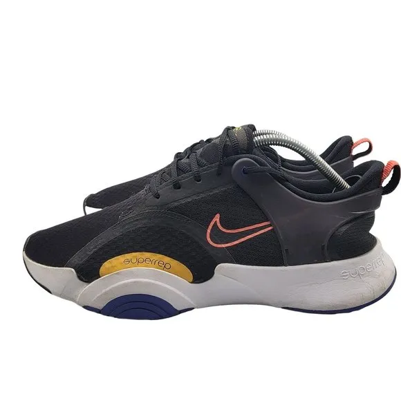 Nike Superrep Go 2 Mens 12 Black Running Athletic Shoes CZ0604-048