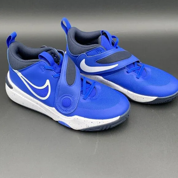 Nike Team Hustle D 11 Youth Size 6Y Royal Blue Basketball Shoes DV8996-400
