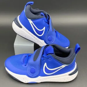 Nike Team Hustle D 11 Youth Size 6Y Royal Blue Basketball Shoes DV8996-400