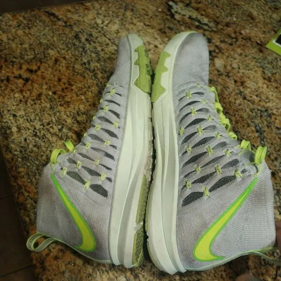 Nike Train Ultrafast Flyknit Cross Training Shoes Men's Sz 7.5 Grey 843694-006
