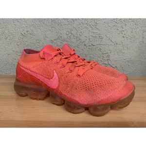 Nike VaporMax Hyper Punch/Pink Blast Size 7.5 - 849557-604