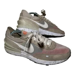 Nike Waffle One Crater Cream Orange Beige Shoes Sneakers Men's Size 10