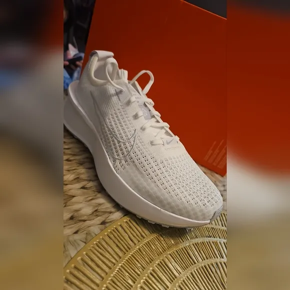 Nike White Running Shoes