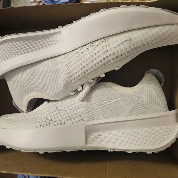 Nike White Running Shoes