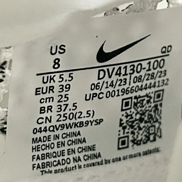 Nike Wmns ZoomX VaporFly Next% 3 &quot;White Grey” Women's Size 8-9.5 Running Shoes