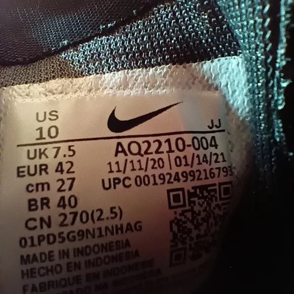 Nike Women's Air Zoom Pegasus Running Shoes, Size 10