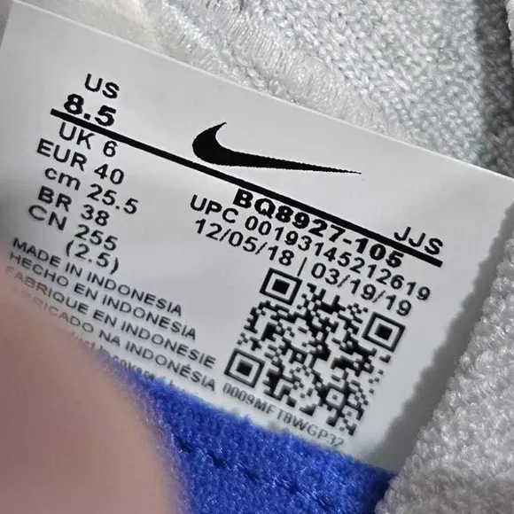Nike Women’s Epic React Flyknit 2 &quot;White Light Aqua&quot; Running Shoes New