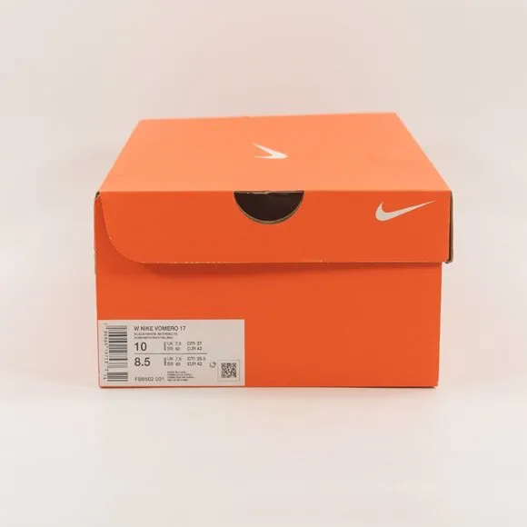Nike Women's Vomero 17 'Black - White' FB8502-001 Running Multi-Size