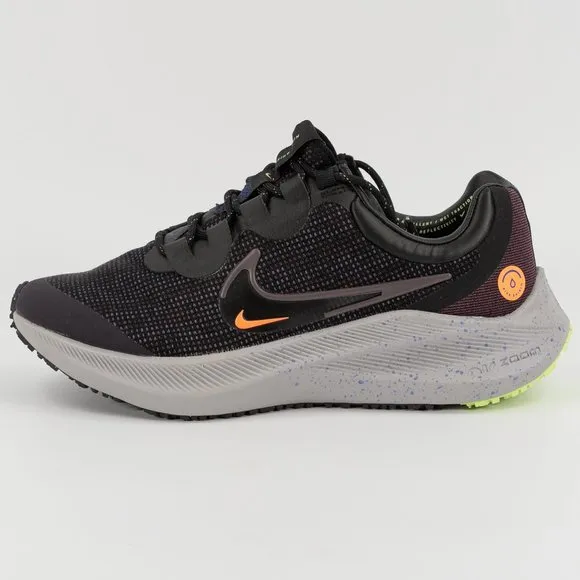 Nike Women's Zoom Winflo 8 Shield 'Black Violet Ore' DC3730-002 Running Jogging
