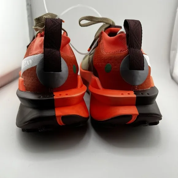 Nike Zegama 2 Running Shoes Men Low-Top Size 9.5 Orange/Brown HQ3768-200