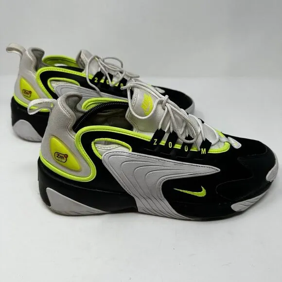 Nike Zoom 2K Black Volt‎ A00269-004 Size US 11.5 Men's Sneakers