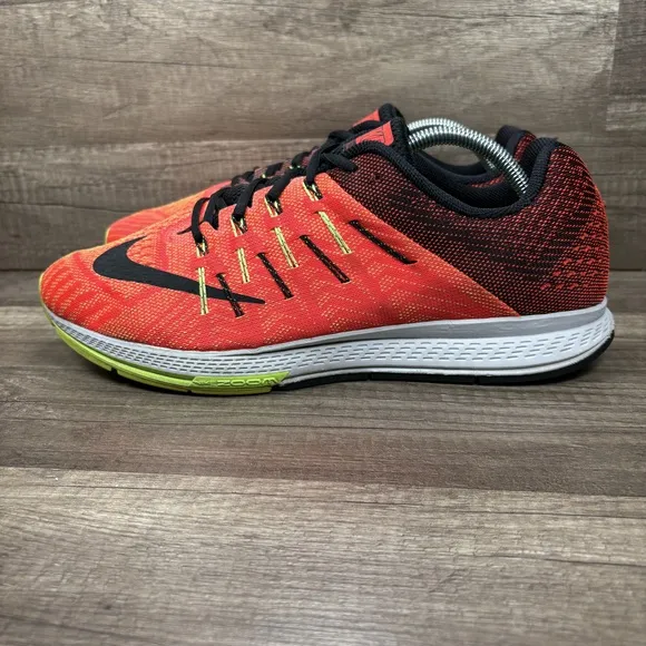 Nike Zoom Elite 8 Red Black Mens US Size 12 EUR 46 748588-603 Running Shoes