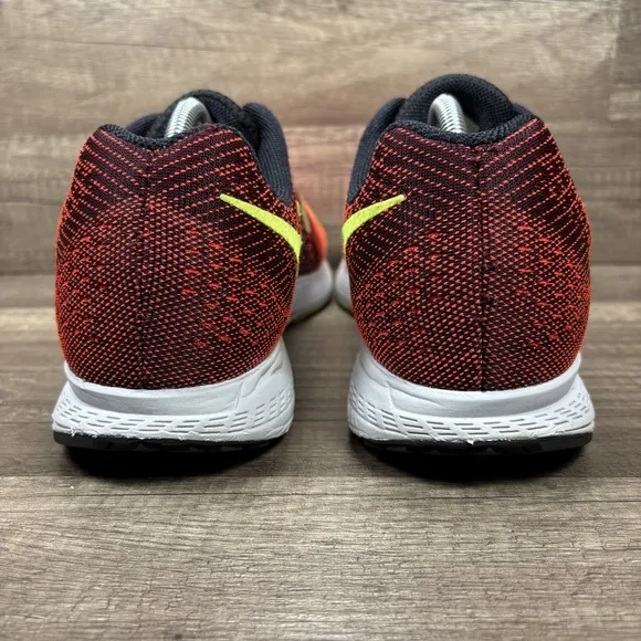 Nike Zoom Elite 8 Red Black Mens US Size 12 EUR 46 748588-603 Running Shoes