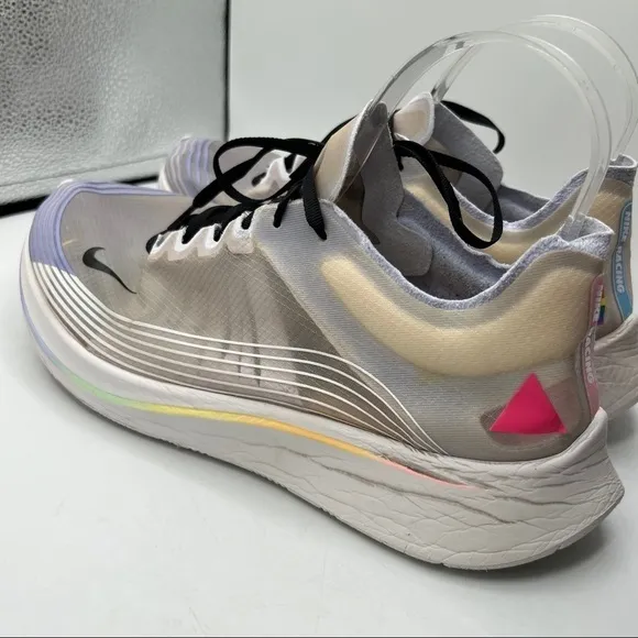 Nike Zoom Fly Betrue Lace Up LGBTQ Cushioned Traction Logo Swoosh Sneakers