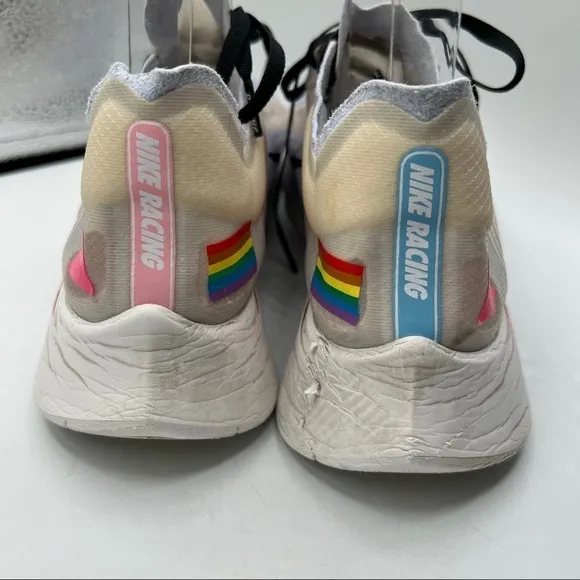 Nike Zoom Fly Betrue Lace Up LGBTQ Cushioned Traction Logo Swoosh Sneakers
