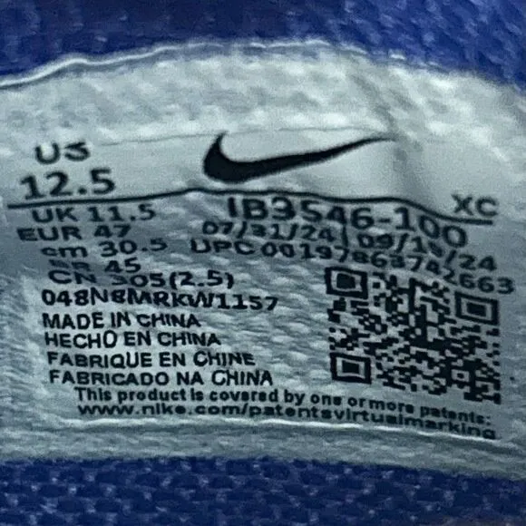 Nike Zoom KD 4 “The Real MVP” Men’s Size 12.5 Cushioned Basketball Sneakers