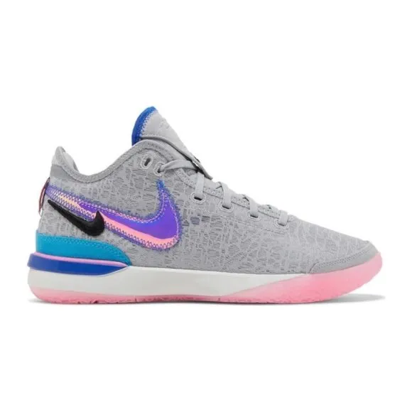 Nike Zoom LeBron James 20 NXXT Gen Low Mens Shoes Gray DR8784-002 NEW Size 7.5
