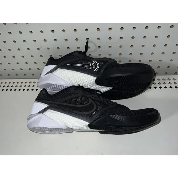 Nike Zoom Metcon Turbo 2 Mens Athletic Cross Training Shoes Size 7.5 Black Gray