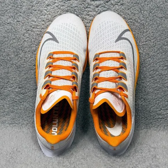 Nike Zoom Pegasus 37 Tennessee Volunteers Mens Size 8 Running Shoes Orange White
