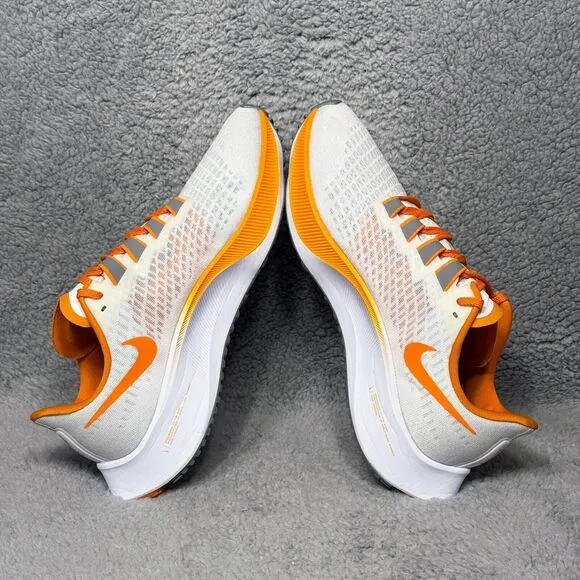 Nike Zoom Pegasus 37 Tennessee Volunteers Mens Size 8 Running Shoes Orange White