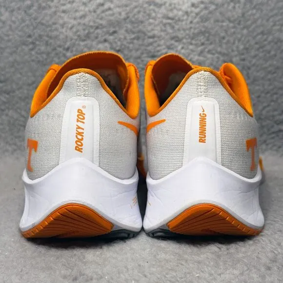 Nike Zoom Pegasus 37 Tennessee Volunteers Mens Size 8 Running Shoes Orange White