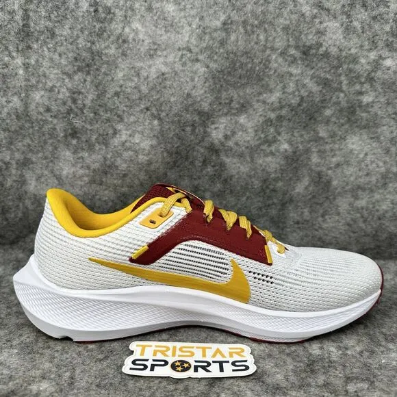 Nike Zoom Pegasus 40 Tuskegee Institute Running Shoes Mens Size 8.5 DZ6004-100